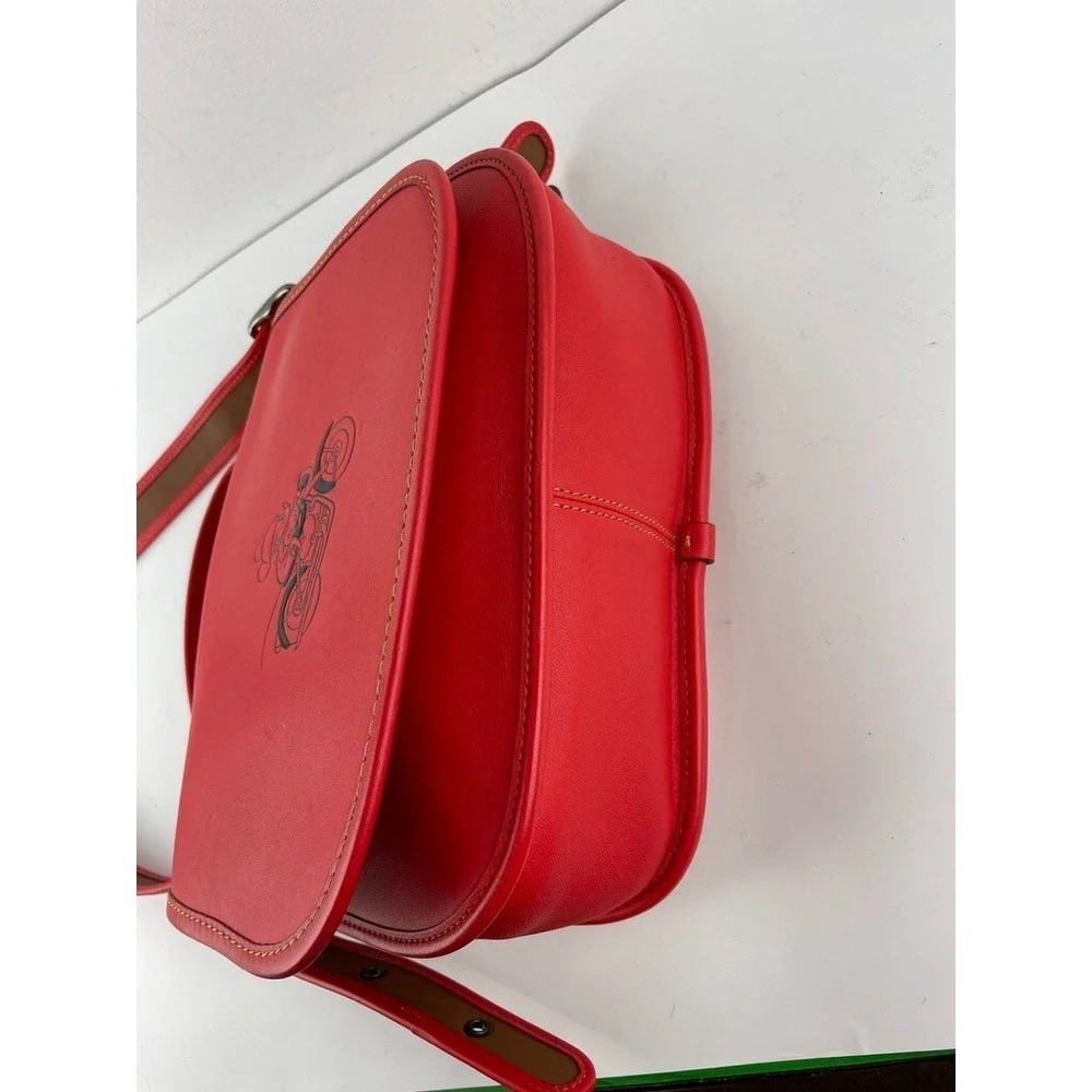 Coach X Disney F59359 Women's‎ Mickey Mouse Patricia Saddle Bag Limited Edition